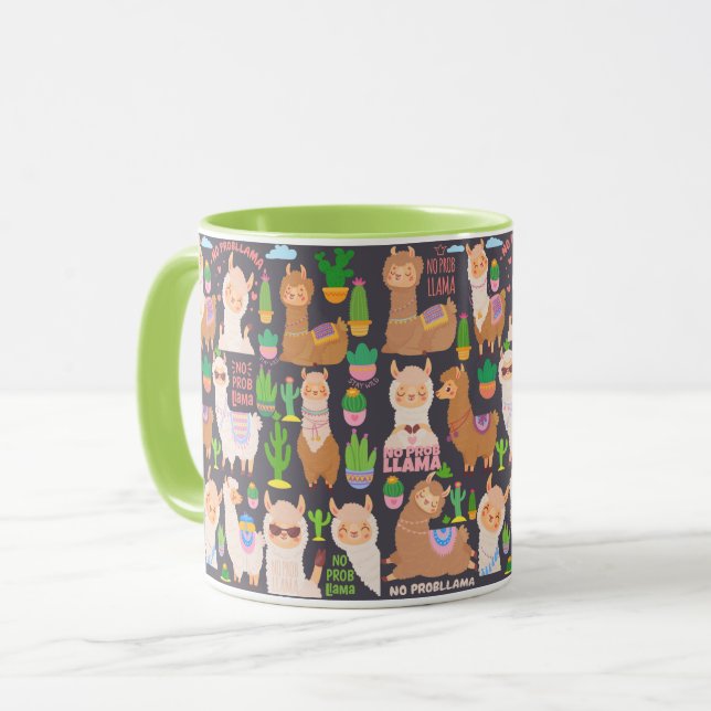 Llamas Mugg (Framsida vänster)