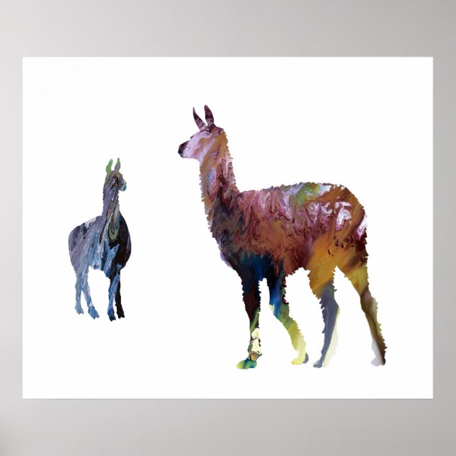 Llamas Poster (Framsidan)