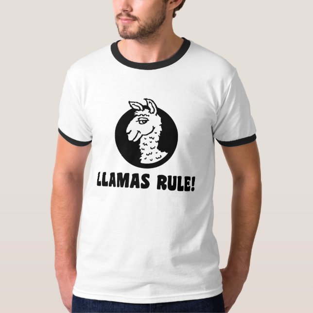 Llamas-regel Tee (Framsida)