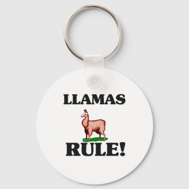 LLAMAS-regeln! Nyckelring (Framsida)