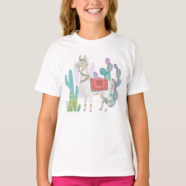 Llamas V Tee (Framsida)