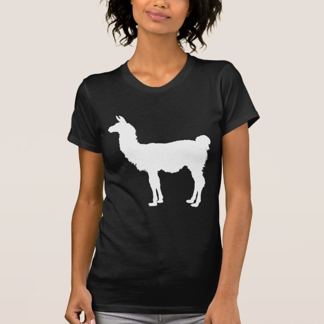 Llamasilhouette Tee (Framsida)