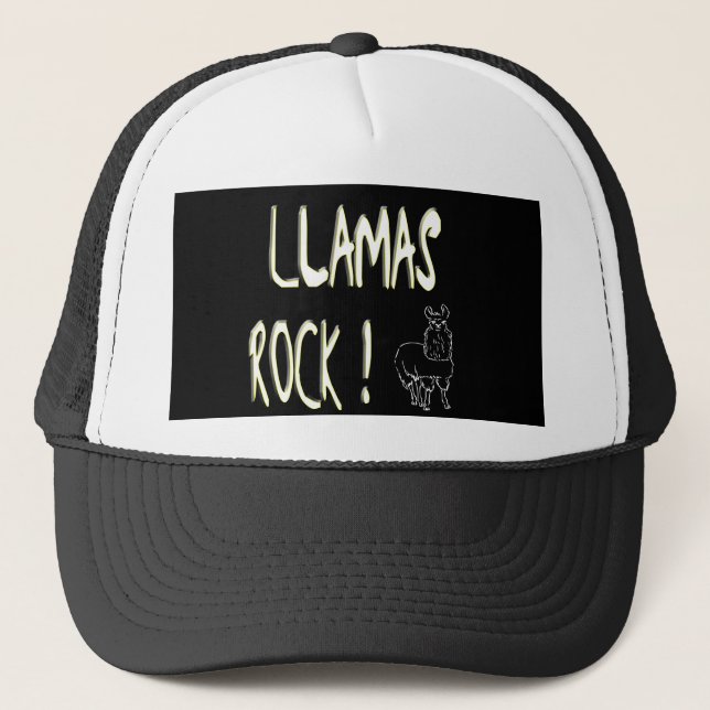 Llamassten! Hatt Truckerkeps (Framsida)