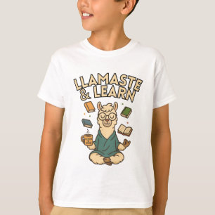 Llamaste & Lär - minutiös studie T Shirt