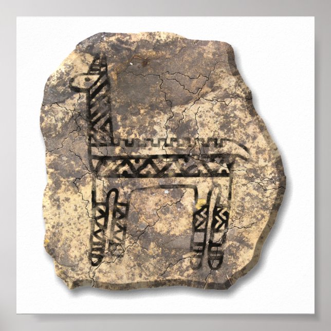 Llamastensten Poster (Framsidan)