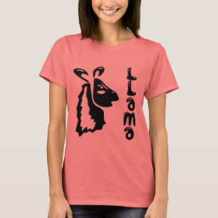 Llamavarningsutslagsplats Tee Shirt