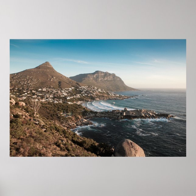 Llandudno Beach: Cape Town Coastal Sunset Poster (Framsidan)