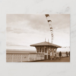 Llandudno pier North Wales Vykort
