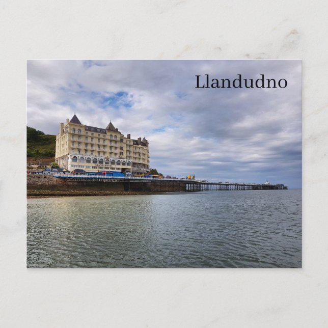 Llandudno Vykort (Framsida)