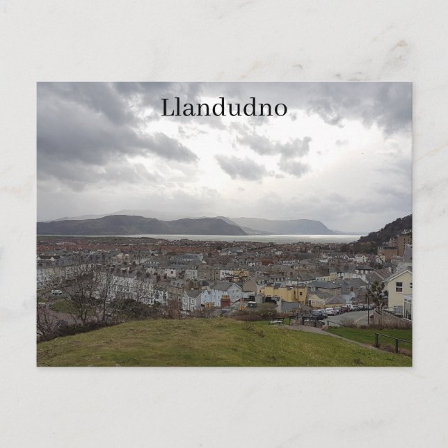 Llandudno Vykort (Framsida)