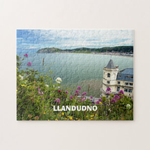 Llandudno Wales UK View från Underbarare Orme Pussel