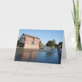 Llangollen Canal Ellesmere England Tack Kort