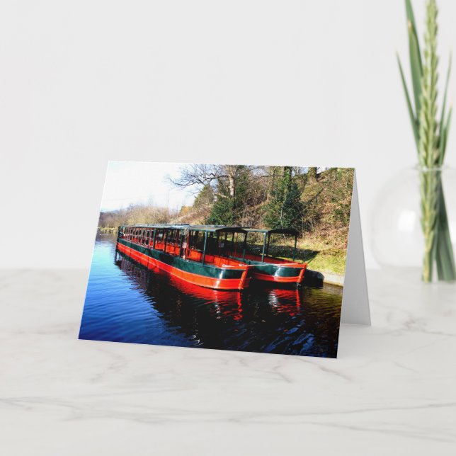 Llangollen canal helgkort (Framsida)