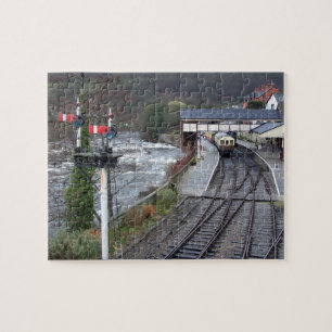 Llangollen tågstation pussel