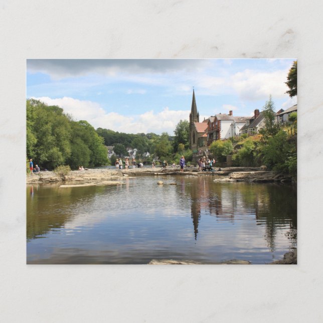 Llangollen Vykort (Framsida)
