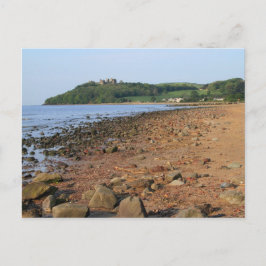 Llansteffan Castle och Beach Postcards Vykort