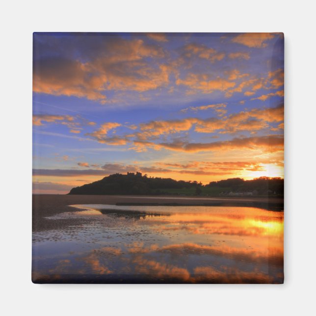 Llanstephan Sunset Magnet (Framsidan)
