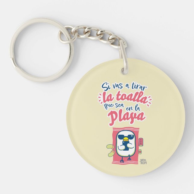 Llavero acrílico│Si vas a tirar (Framsidan)