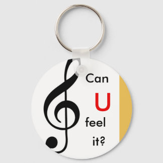 Llavero Clave de sol Nyckelring