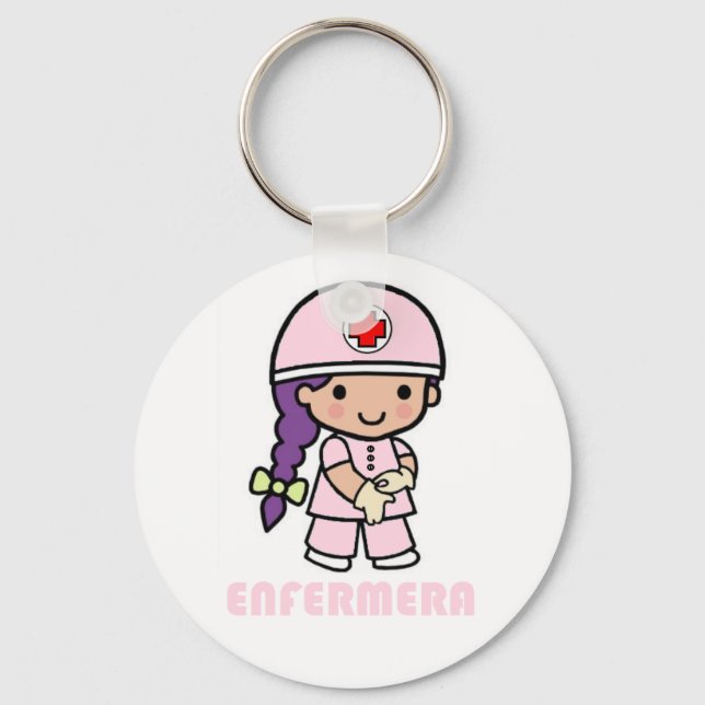 Llavero de enfermera nyckelring (Framsida)