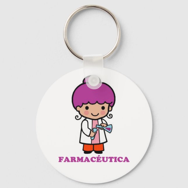 Llavero de farmaceutica nyckelring (Framsida)