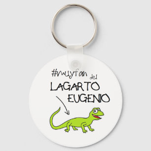 Llavero de fläkt del lagarto eugenio nyckelring