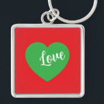 "Llavero Diseño Love Romántico Pareja" Fyrkantig Silverfärgad Nyckelring<br><div class="desc">"Lleva el amor siempre contigo con nuestro encantador llavero 'Love'. Este delicado accesorio es el recordatorio perfecto del sentimiento más hermoso, ideal para expresar tu cariño a esa persona especial o para añadir un toque romántico a tus propias llaves. Con un diseño elegante y atemporal, este llavero es el regalo...</div>