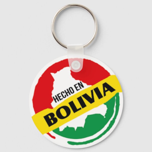 Llavero Hecho en Bolivia Nyckelring (Framsida)