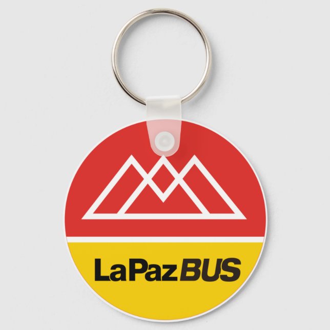 Llavero La Paz buss Nyckelring (Framsida)