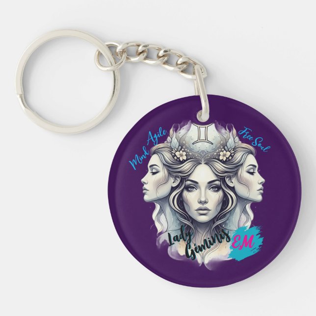 Llavero Lady Géminis – Un detalle con dualidad (Framsidan)