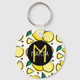 Llavero Limones - Tutti Frutti - Lucy Con tu nombr Nyckelring