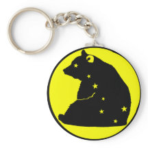 Llavero osa borgmästare amarillo