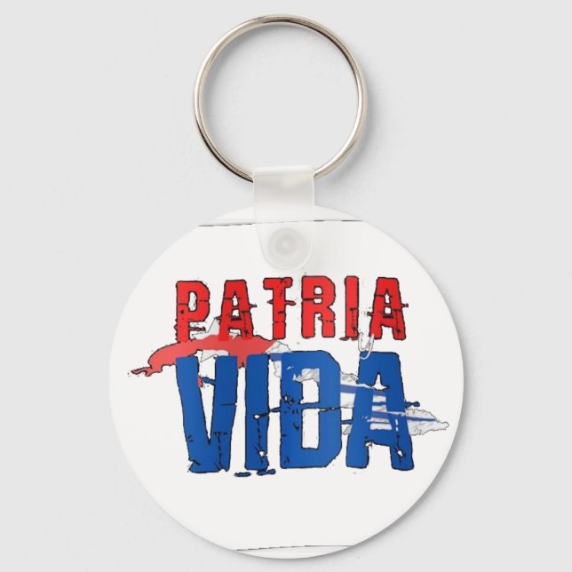 Llavero Patria y vida Nyckelring (Framsida)