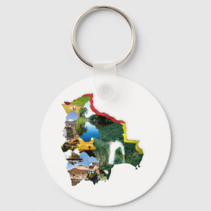 Llavero recuerdo de Bolivia Nyckelring