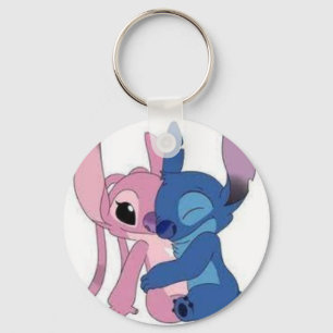 Llavero Stitch & Angel Nyckelring