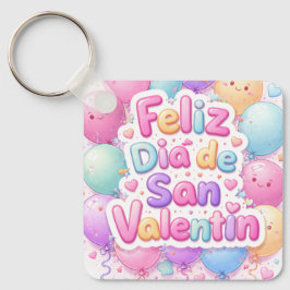 Llavero Tipo Chapa “Feliz Día de San Valentín” – R Nyckelring