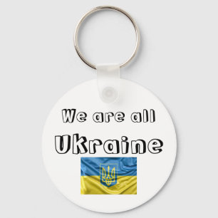 Llavero Vi är alla Ukraina Nyckelring