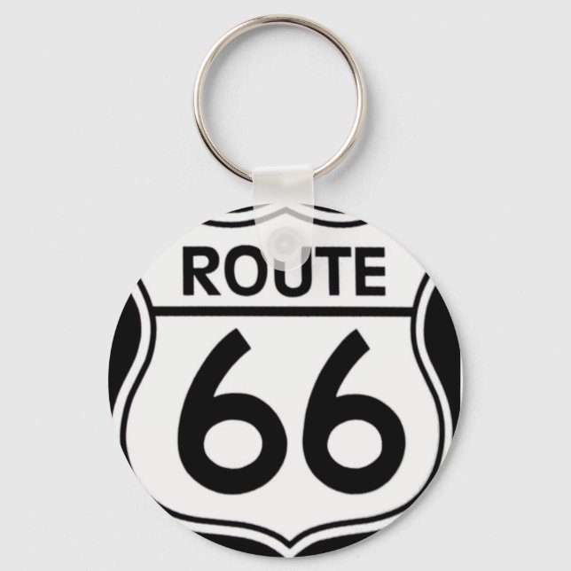 Llaveros "ROUTE 66" Nyckelring (Framsida)