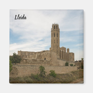 Lleida:s gamla katedral magnet
