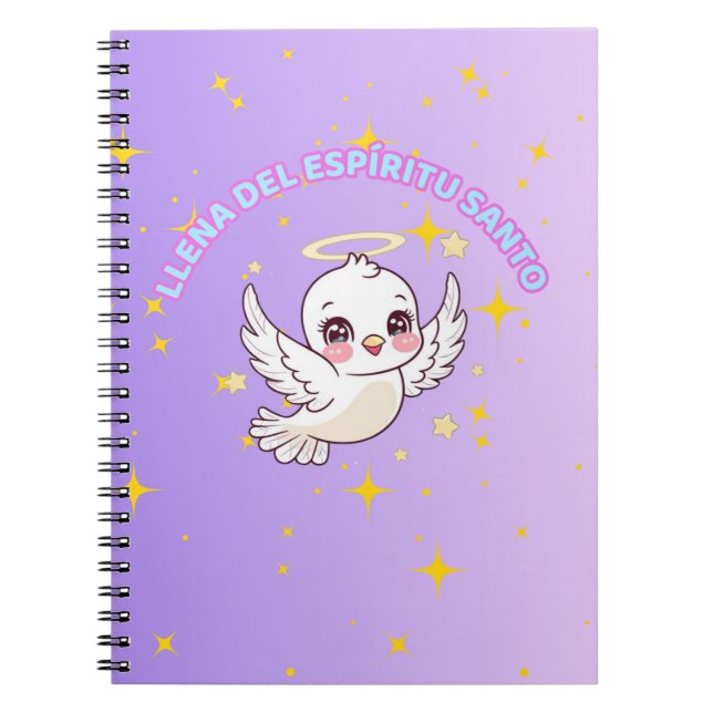 Llena del espíritu Santo  Anteckningsbok (Framsidan)