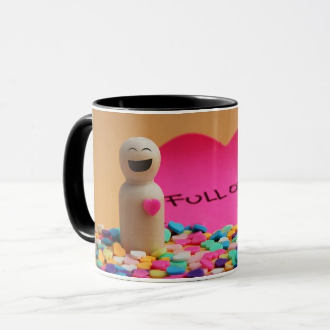 Lleno de alegría mugg (Framsida vänster)