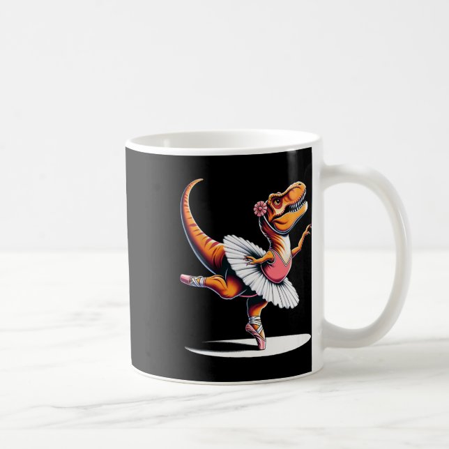 Llerina T-rex dansar  Kaffemugg (Höger)