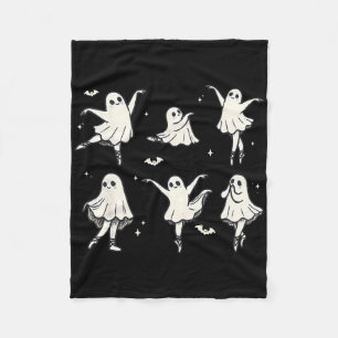 Llet Ghost Llet Dancer Spooky Dance Kids Halloween Fleecefilt