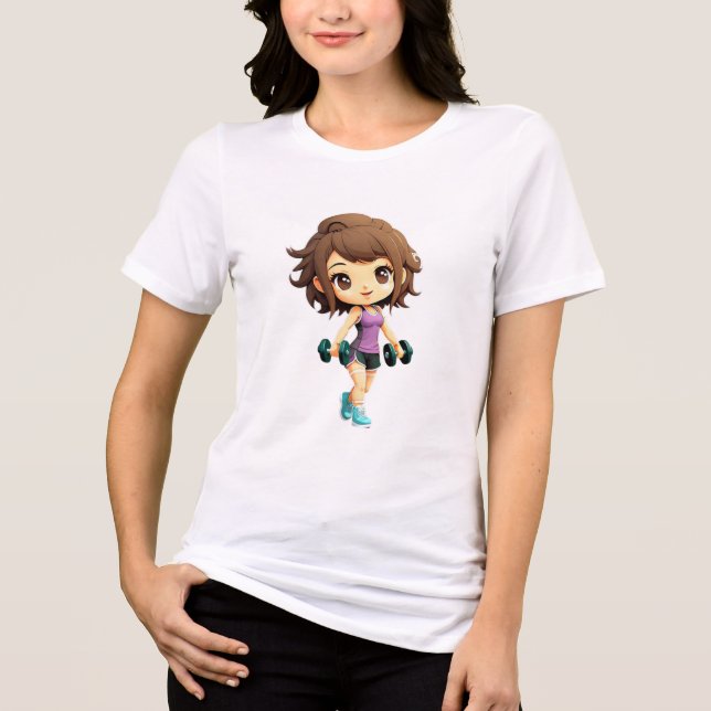 ¡Lleva un Toque Adorable y Divertido Contigo! T Shirt (Framsida)
