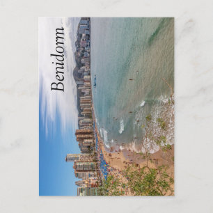 Llevant Beach, Benidorm, Costa Blanca, Spanien Vykort