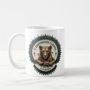 Llewes Drottningen. wales Kaffemugg