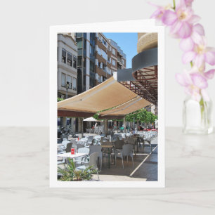 Lliria Plaza Porträtt, Valencia, Spanien, Español Kort