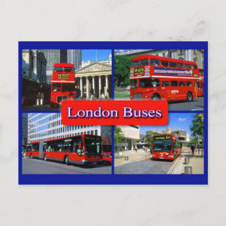 Llondon buss vykort 18