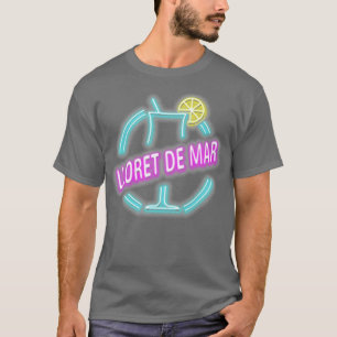 Lloret de Mar cocktail Sommardesign T Shirt