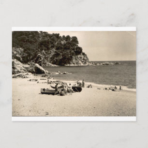 Lloret de Mar Vintage Costa Brava Strand Vykort